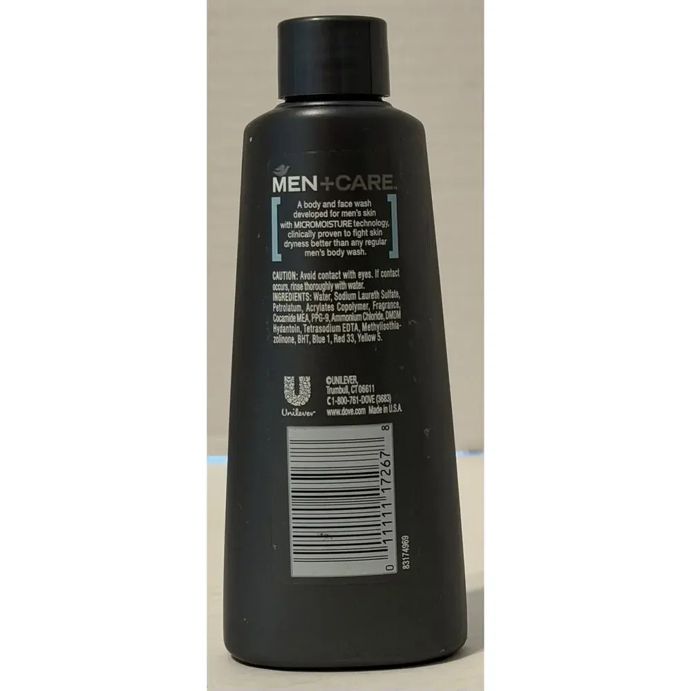 Dove Men Plus Care Clean Comfort Wash 3 oz 88 ml